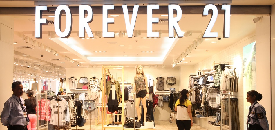 Forever 21 rearranges its global presence after filing for chapter 11 bankruptcy